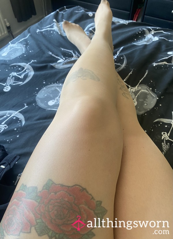 Rose Quartz M&S 20 Denier Shine Tights