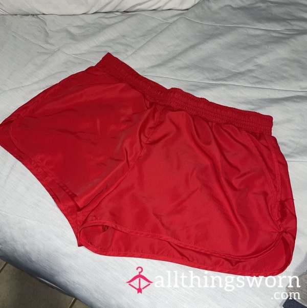 Rose Red Gym Shorts