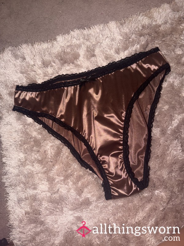 Rose Satin Knickers