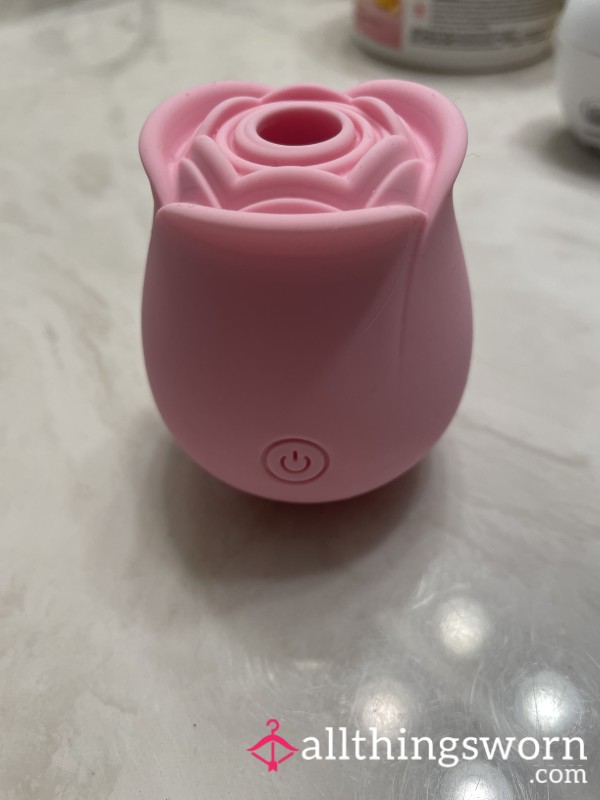 Rose Vibrating Clit Sucker Toy