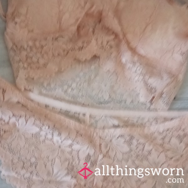 Rosy Bra And Panty Set