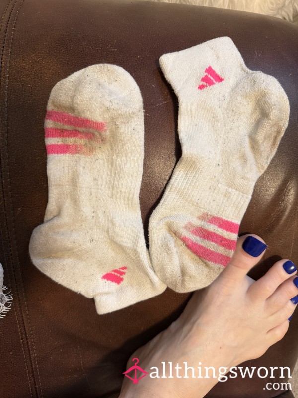 Rotten Popcorn Adidas Womens Ankle Socks - Ready To Be Shipped