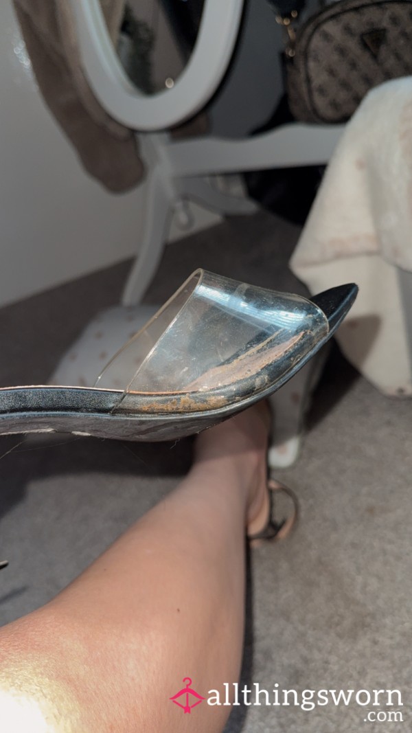 Rotten, Well Worn Stinky Heels