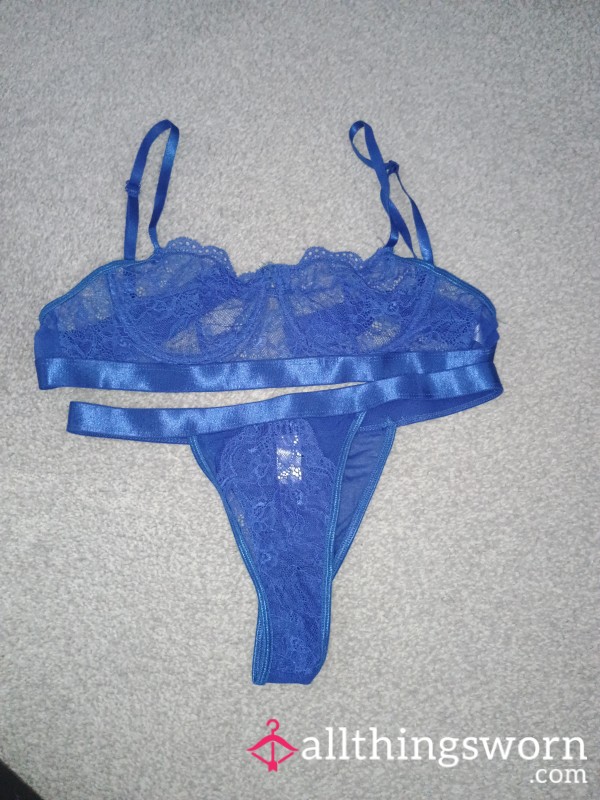 Royal Blue Bra Set 💙