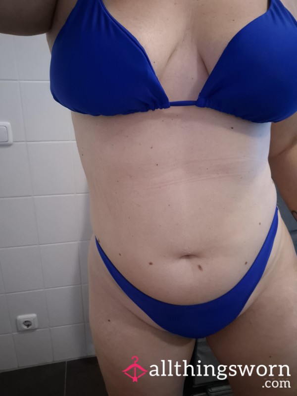 👙Royal Blue Worn Swimsuit👙