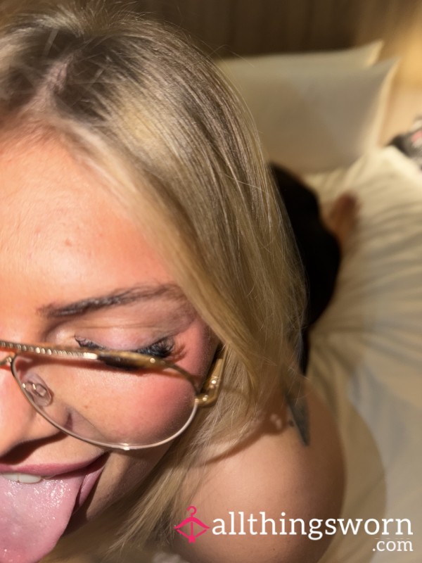 Rubbing C*m Into My Smooth Skin