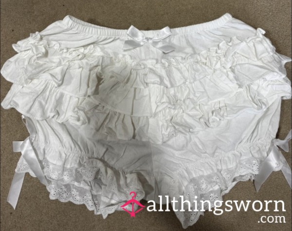 Ruffled Sissy Bloomers