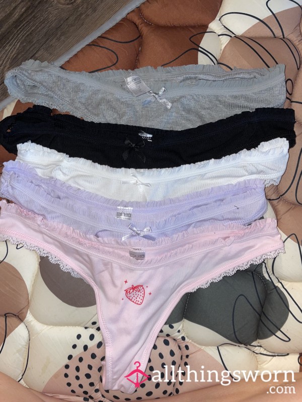 Ruffled Thongs