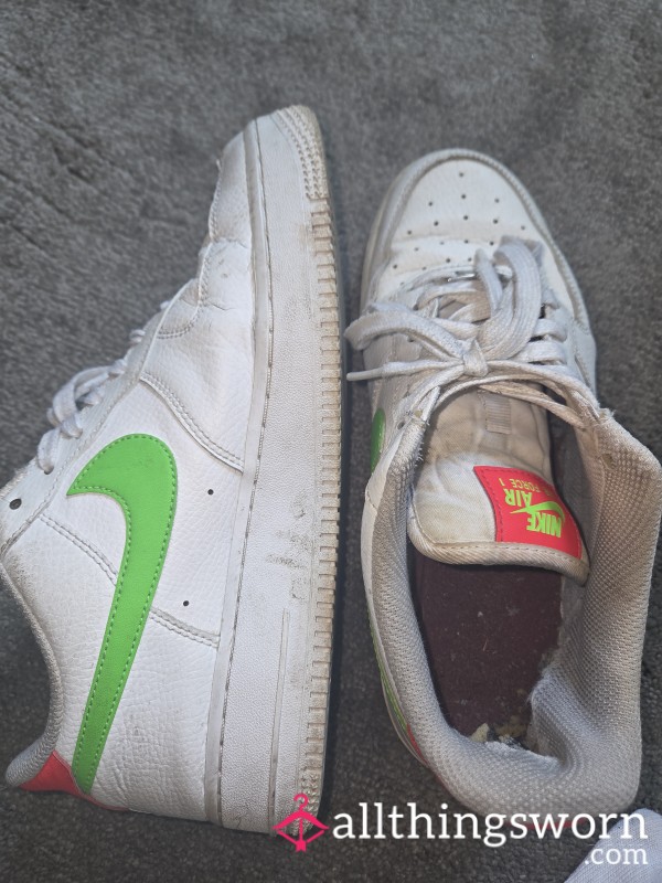 Ruined Air Force 1s Size 6