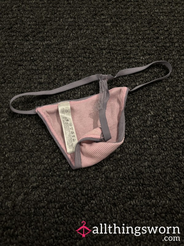 Ruined Pink G-string X