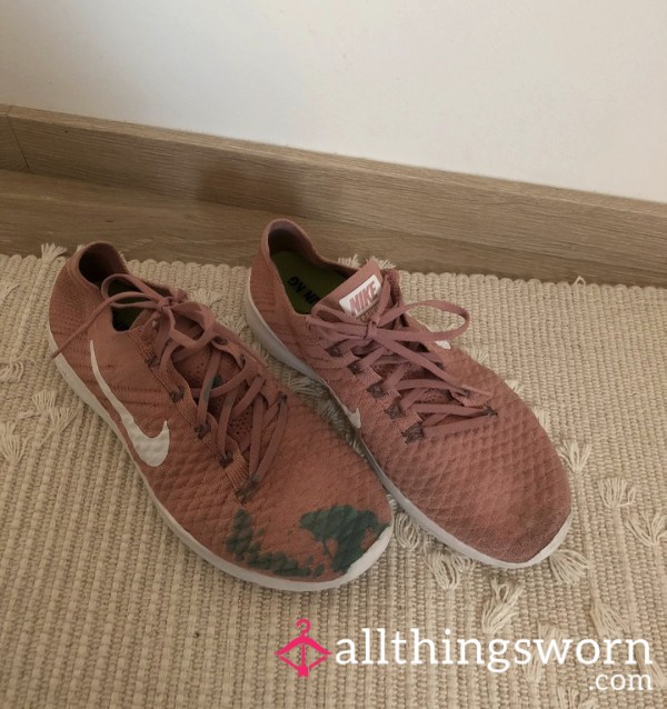 Run Nike Shoes Pink🥵 |Dirty|Wellworn