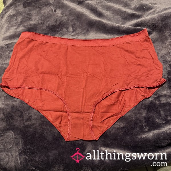 Rust Cotton Fullback Knickers