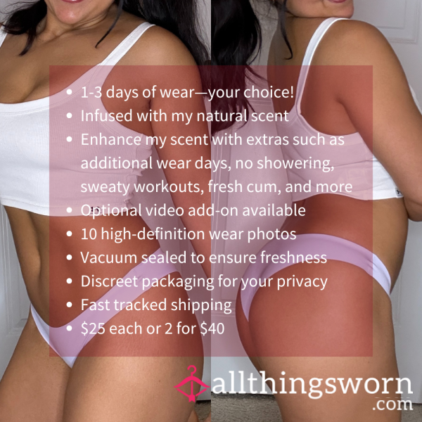 S LAVENDER SEAMLESS NO SHOW BIKINI PANTY (1816)