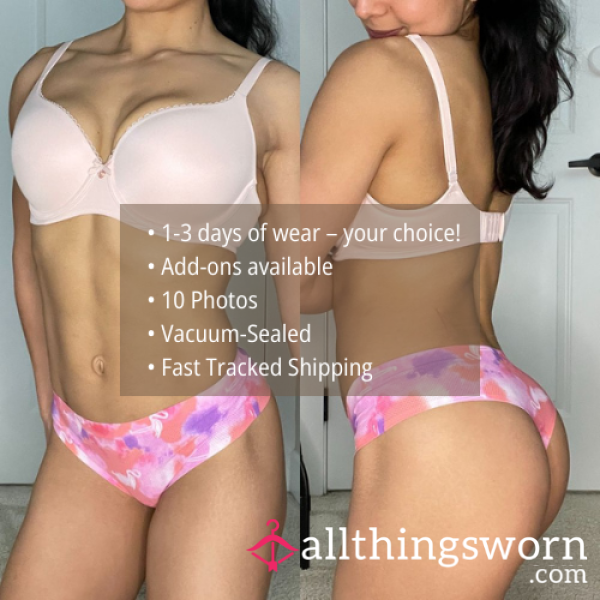 S DREAMY FLAMINGO NO SHOW SEAMLESS HIGH WAISTED POLYAMIDE ELASTANE THONG PANTY (1363)