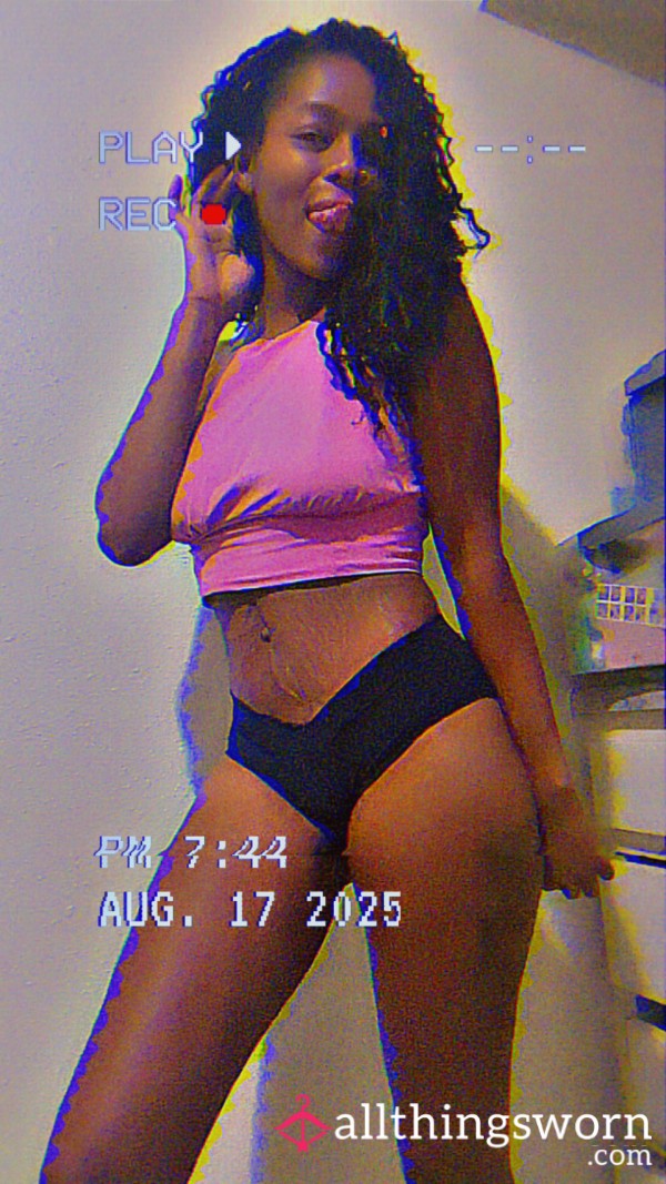 (s) Nylon Black Boyshorts