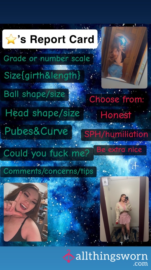⭐️’s Report Card