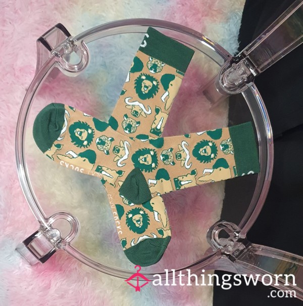 Safari Souvenir Socks Filled With ShowBunny’s Natural Sweaty Stank