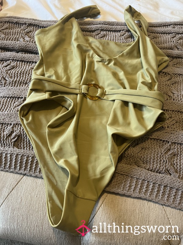Sage Green Goddess Swimsuit