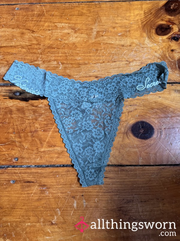 Sage Green Lace VS Thong,  XXL