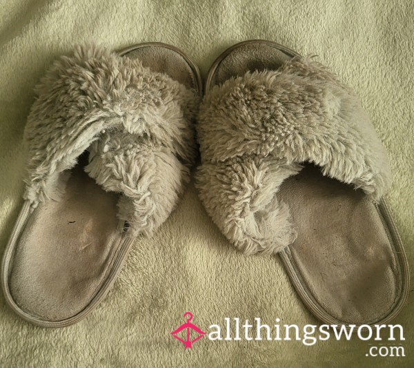 Sage Green Slippers