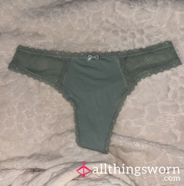 Sage Green Thong