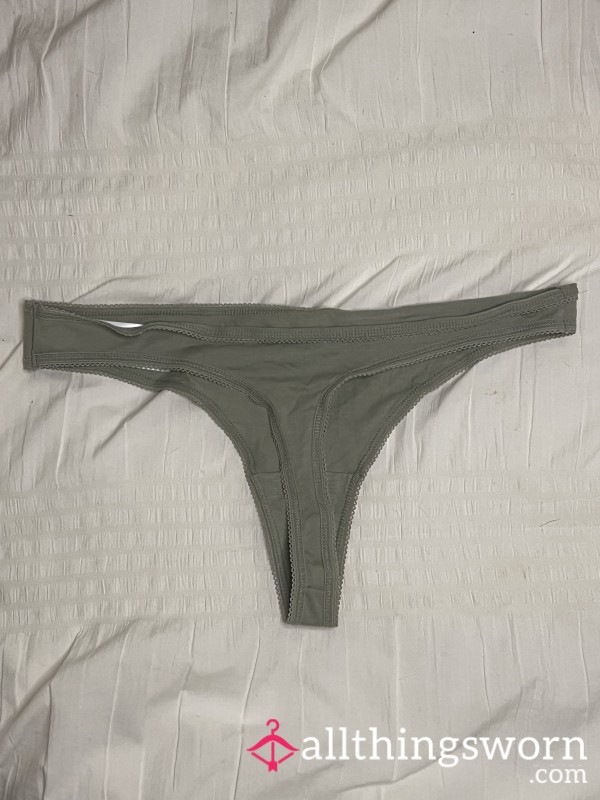 Sage Green Thong