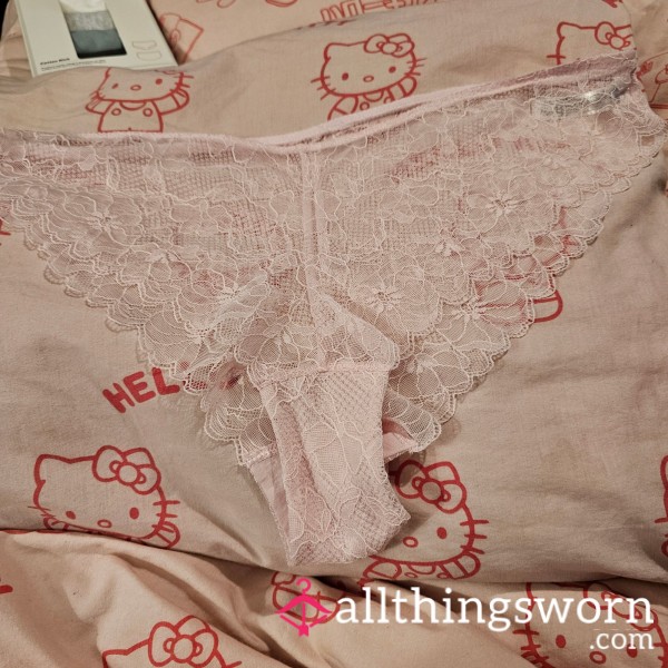 SALE - Pink Lace Panties