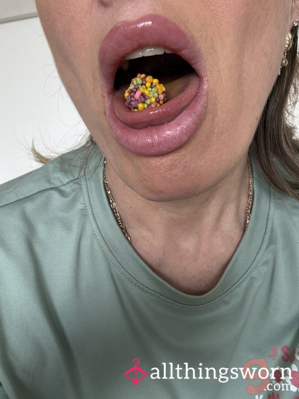 Saliva-Coated Sweets For Collectors/Fetish Buyers
