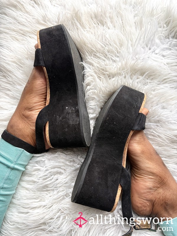 Sam Edelman Henley Suede Platform SandalS