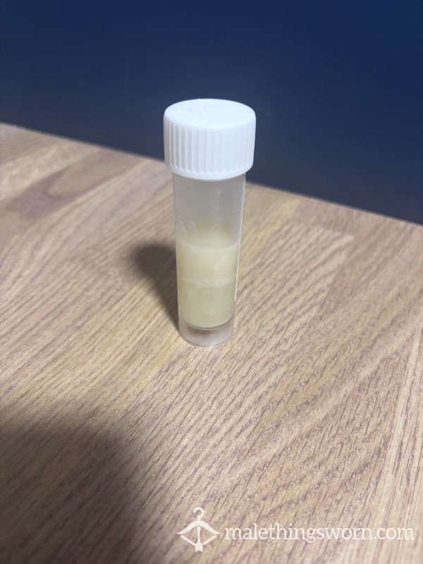 Sammy’s C*m!! Vials Or Condoms!