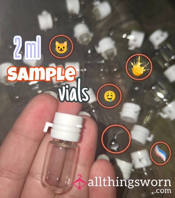 Sample Vials To Experiment On! Spice Up Your Fantasies By Exploring New Scents And Surprises~
