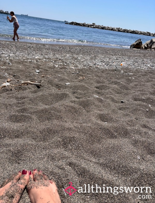 Sandy Beach Feet