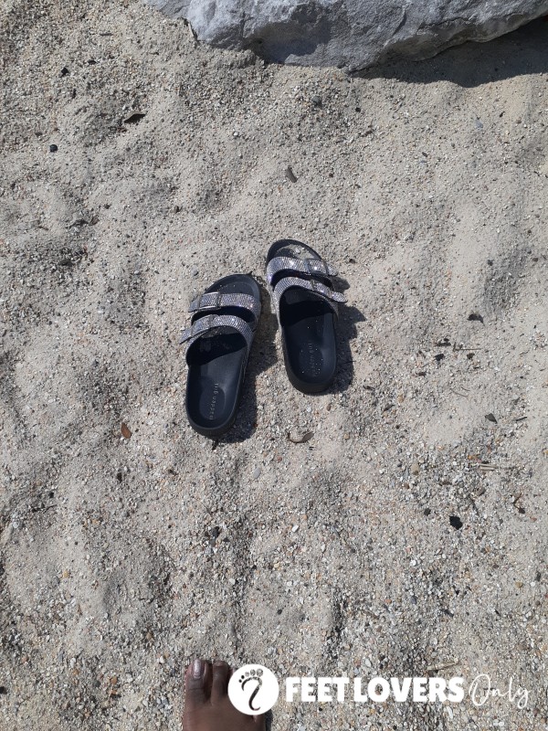Sandy Feet At The Beach