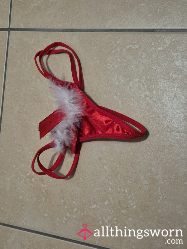 🟥 Santa/Festive Thong 🟥