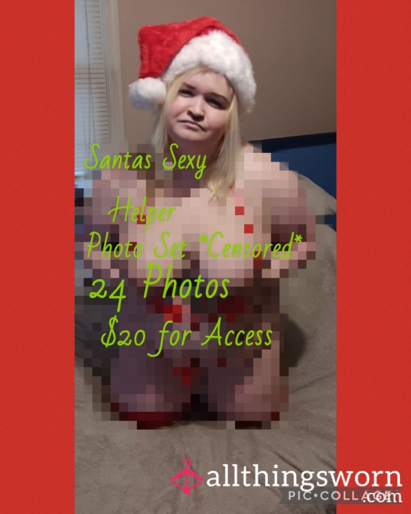 Santas S**y Helper Photo Set *Censored Version*
