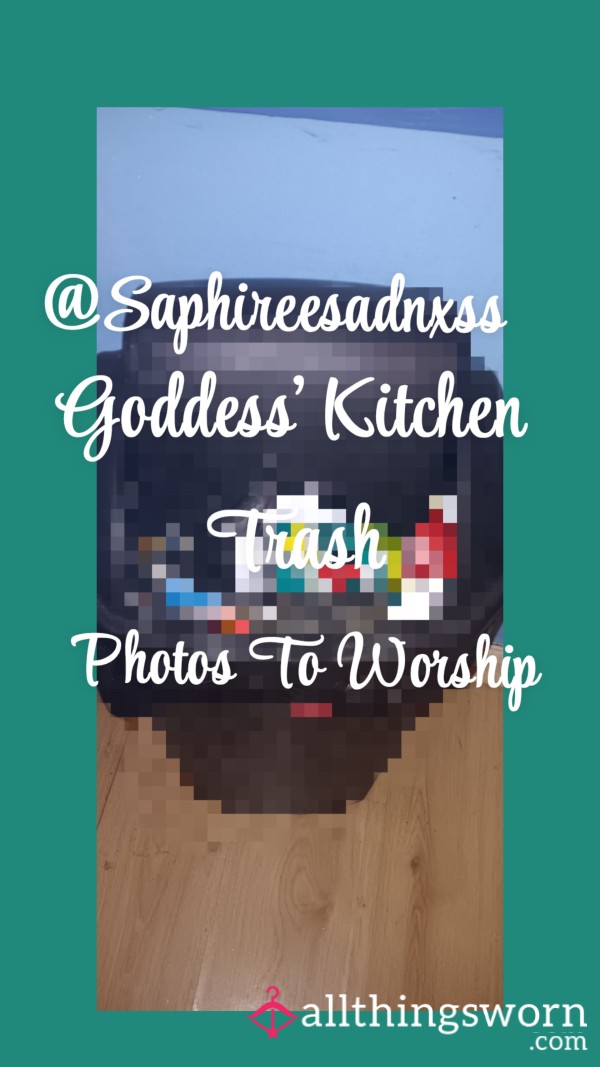 ✨️Saphireesadnxss' Kitchen Trash Photos For You To Worship✨️