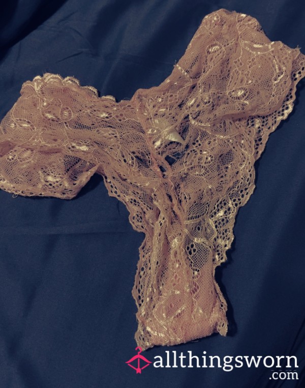 Sa**y Pink Lingerie Panties