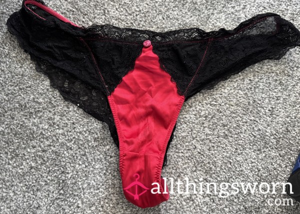 Satin And Lace Panties