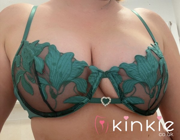 Satin And Mesh Lingerie Set