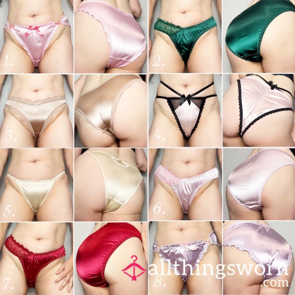 Satin Dream Full Back Panties