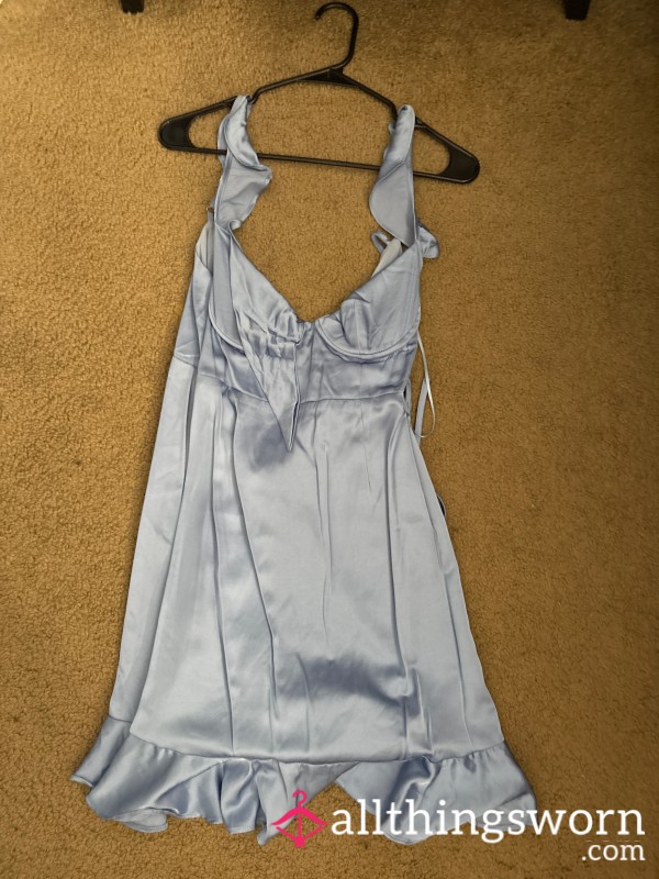 Satin Dress Left By Friend After A Night Out!