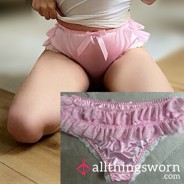 Satin Frilly Panties