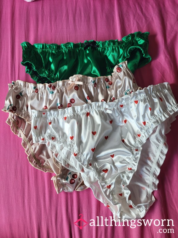 Satin Full Back Panties