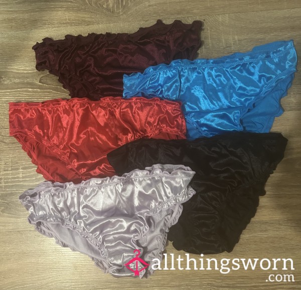 Satin Full Back Panties