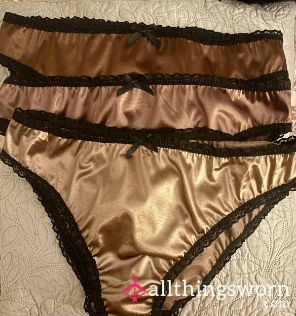 Satin Full Back Panties