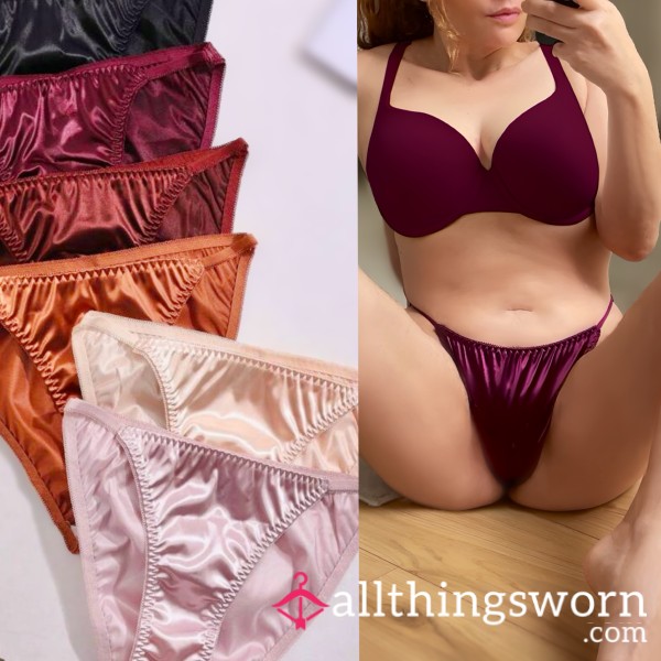 Satin Fullback Panties