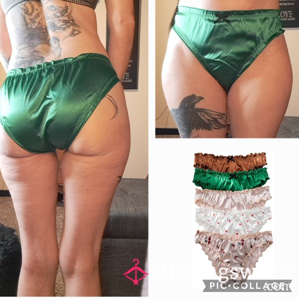 Satin Fullbacks Size Small