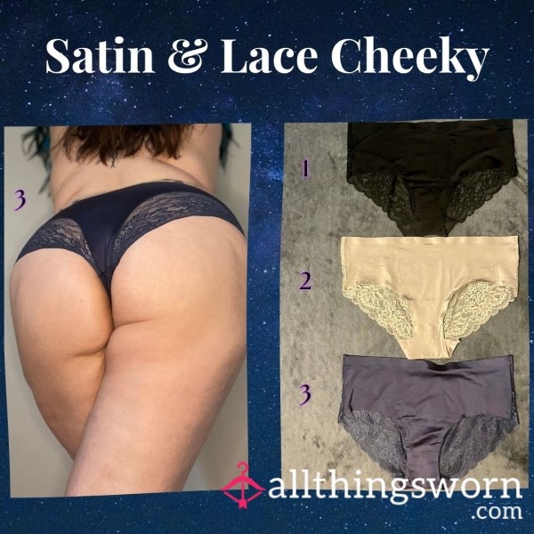 Satin & Lace Cheeky