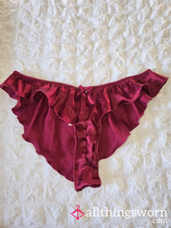 Satin Low Rise French Panties
