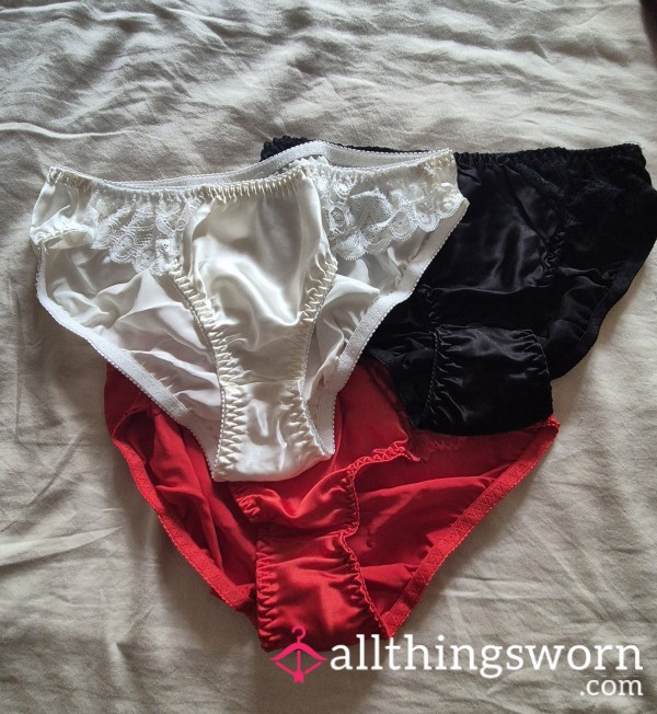 Satin Panties- 24 Hour Wear